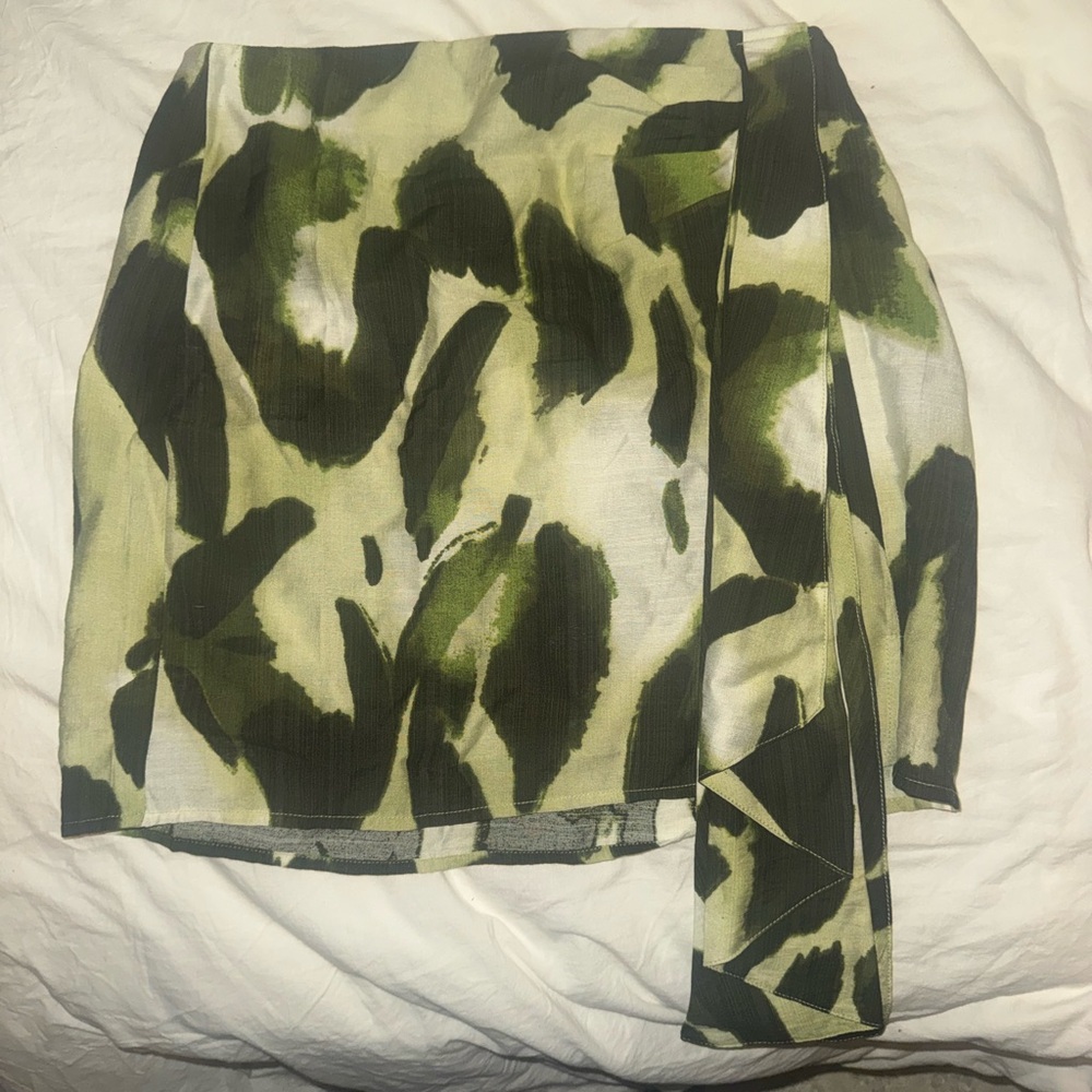 Night Authority Abstract Mini Skirt from VICI Collection